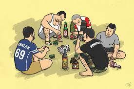   Seratus Pelaku Perjudian Diamankan Polisi Polisi
